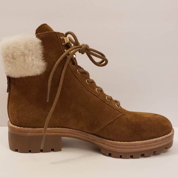 Michael Kors Booties Rosario Amber Shearling Suede - Picture 3 of 8